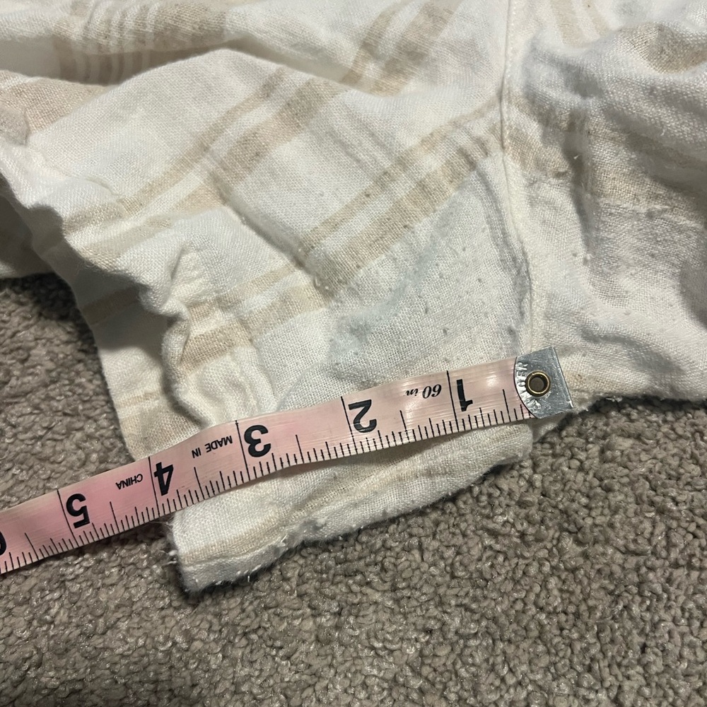 Madewell Plus Linen-Blend Paper-bag Waist Shorts - Picture 9 of 11